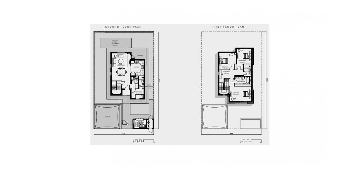 Apartment floor plan «187SQM», 3 bedrooms in NOYA LUMA