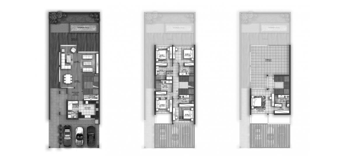 Apartment floor plan «454SQM», 5 bedrooms in FAYA