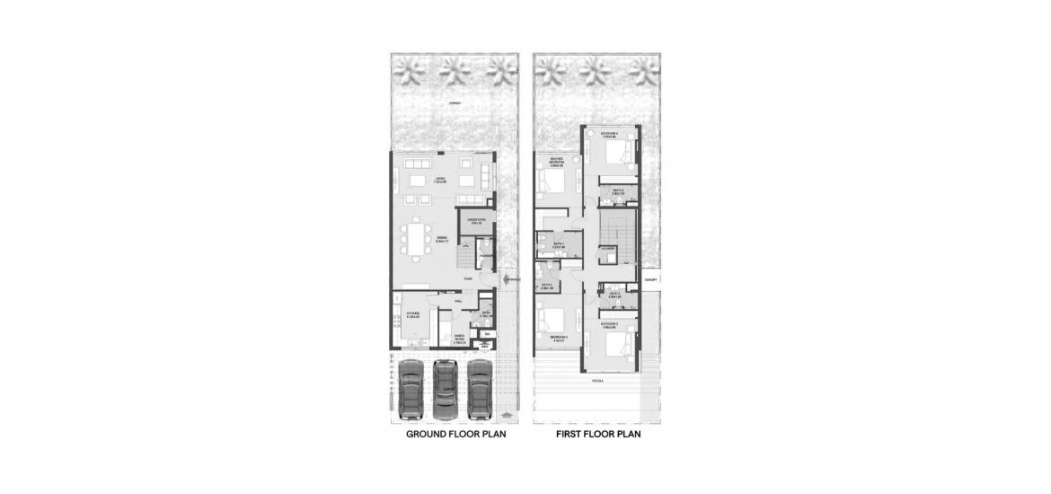 Apartment floor plan «257SQM», 4 bedrooms in ALDHAY