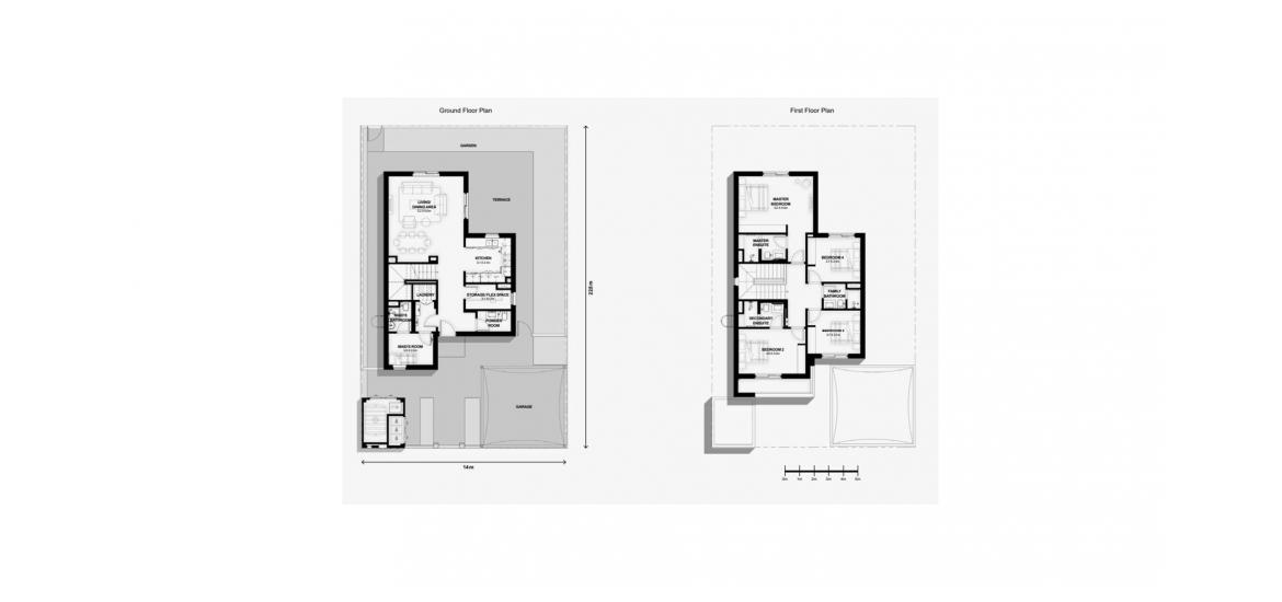 Apartment floor plan «202SQM», 4 bedrooms in NOYA VIVA