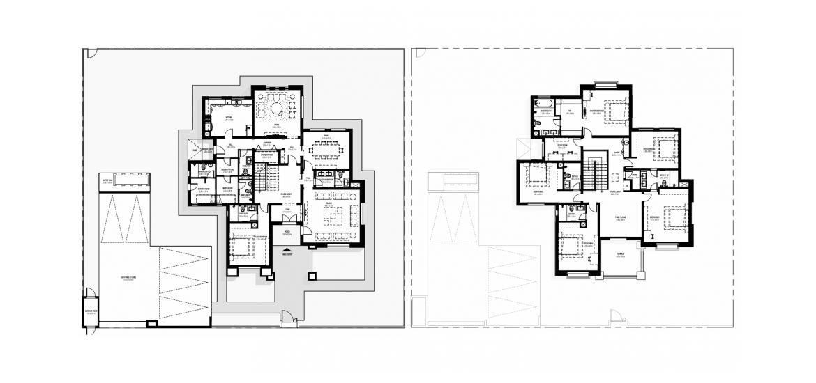 Apartment floor plan «500SQM», 6 bedrooms in FAY ALREEMAN