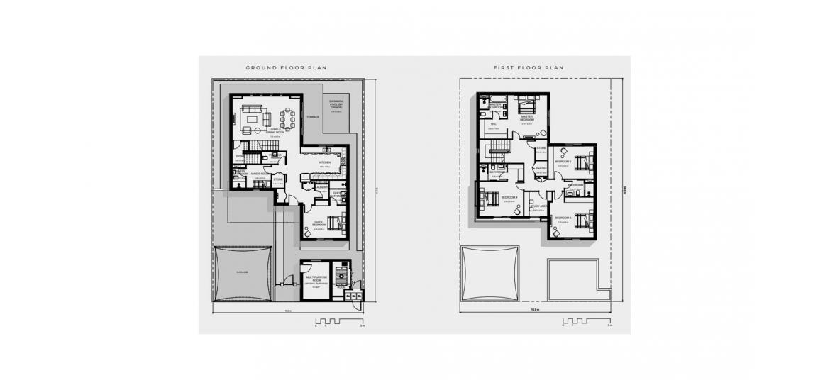 Apartment floor plan «451SQM», 5 bedrooms in NOYA LUMA