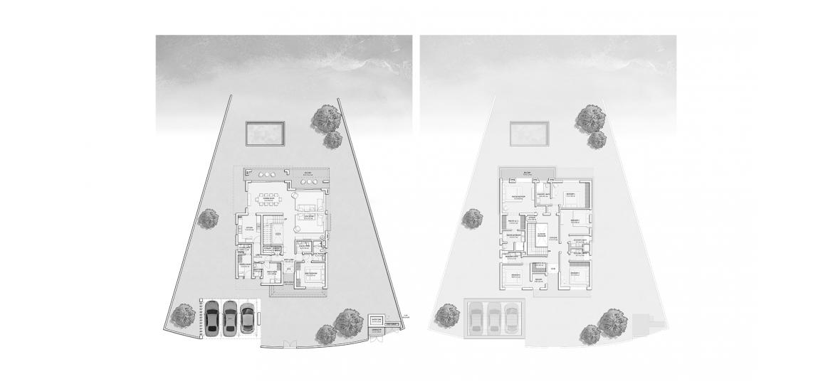Apartment floor plan «453SQM», 6 bedrooms in RAMHAN ISLAND